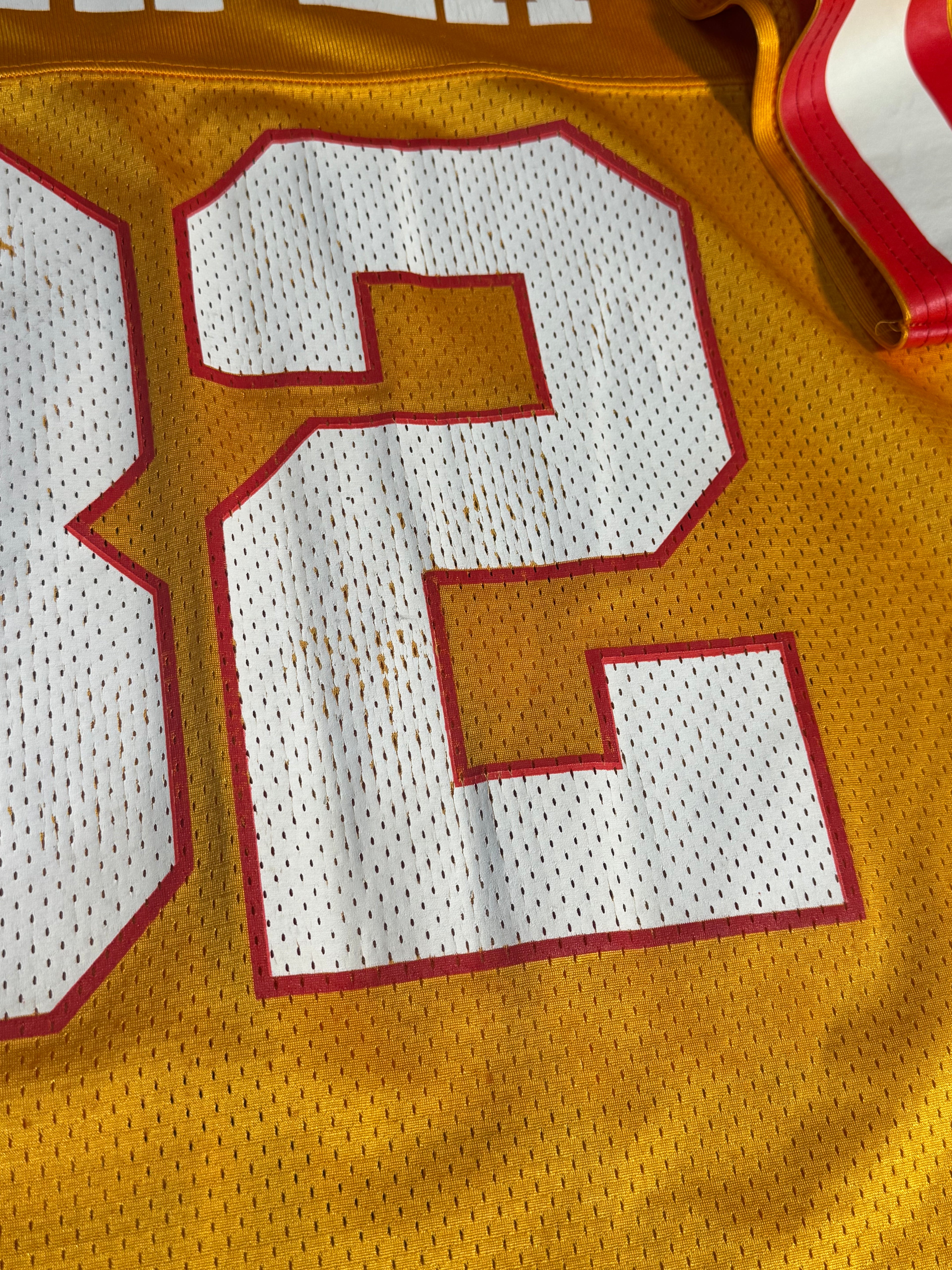 Tampa Bay Buccaneers Mesh Creamsicle Vintage Logo Athletic Alvin Harper Jersey