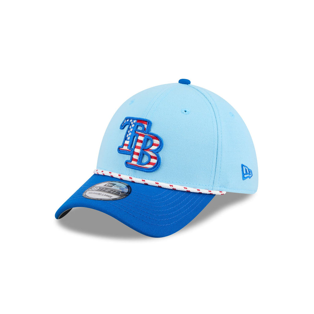 Tampa Bay Rays Independence Day 39Thirty Flex Fit Hat USA