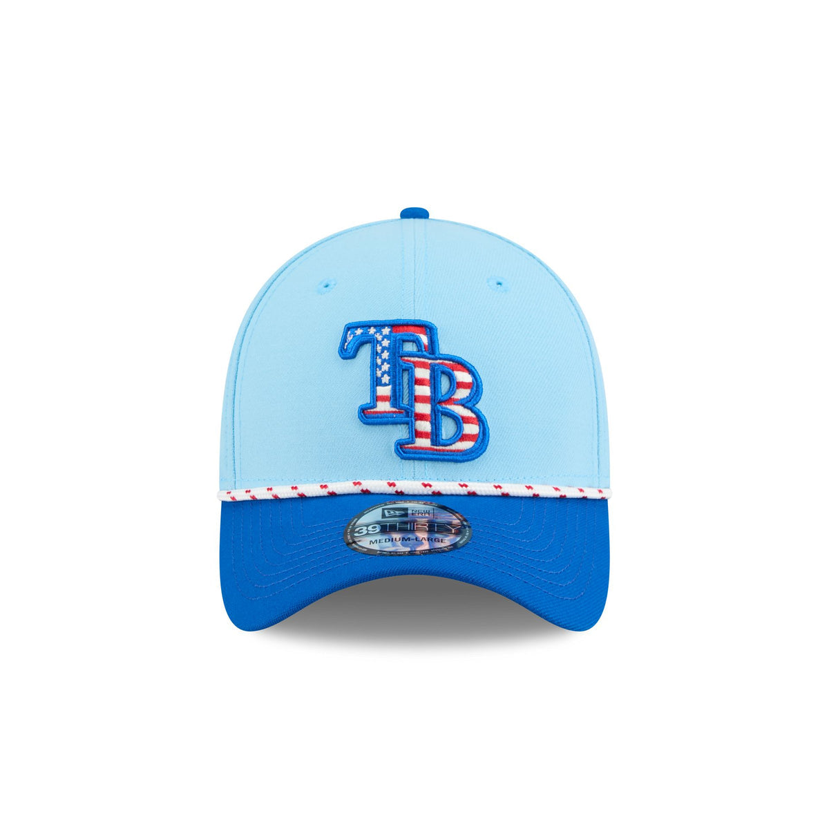 Tampa Bay Rays Independence Day 39Thirty Flex Fit Hat USA