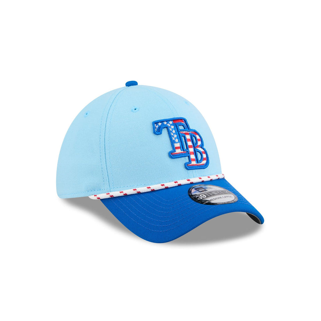 Tampa Bay Rays Independence Day 39Thirty Flex Fit Hat USA