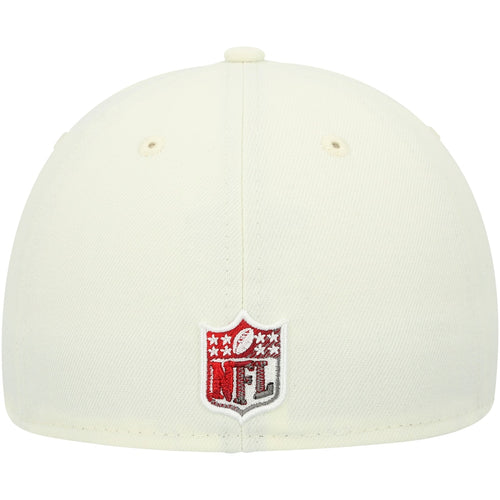 New Era 59Fifty Cream Pirate Logo Fitted Hat