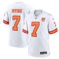 76 Tampa Bay Buccaneers Bucky Irving White Game Jersey w/ 50yr. Patch