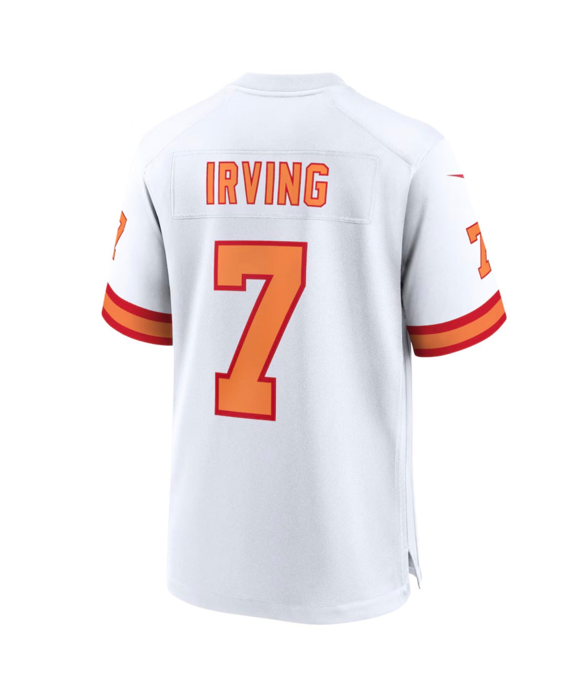 76 Tampa Bay Buccaneers Bucky Irving White Game Jersey w/ 50yr. Patch