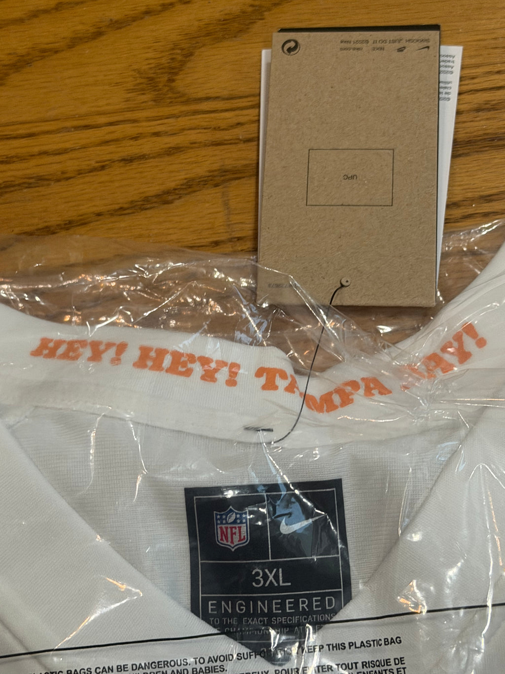 76 Tampa Bay Buccaneers Bucky Irving White Game Jersey w/ 50yr. Patch