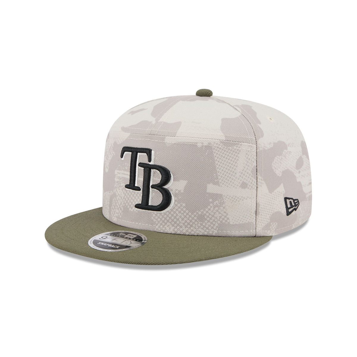 Tampa Bay Rays Armed Forces Day New Era 9Fifty Split Panel Snapback Hat