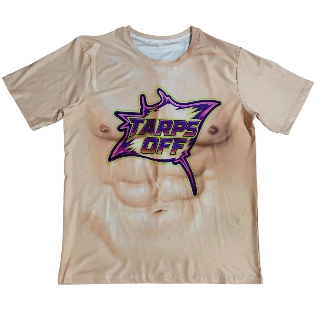 Tampa Bay Tarps Off Skin Logo Rays T-shirt
