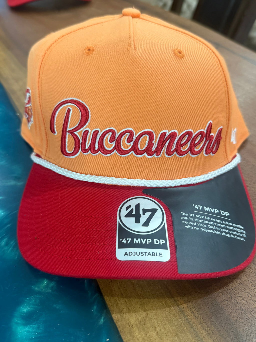 Tampa Bay Buccaneers '47 MVP Throwback Rope Hat