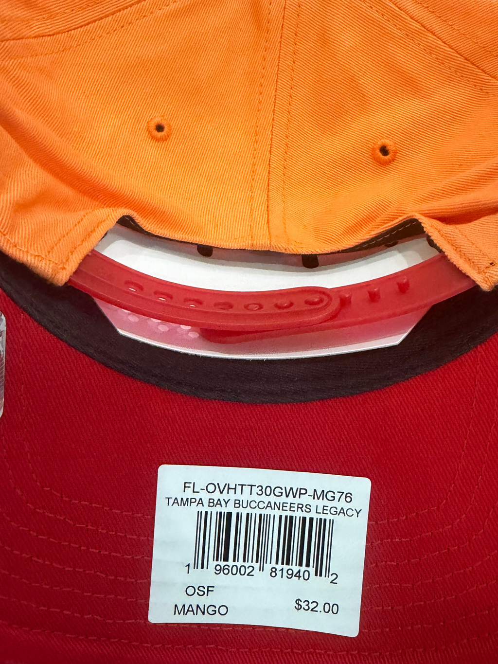 Tampa Bay Buccaneers '47 MVP Throwback Rope Hat