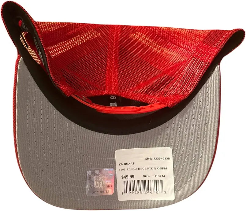 Tampa Bay Buccaneers New Era 9Seventy Deceptor Meshback Hat