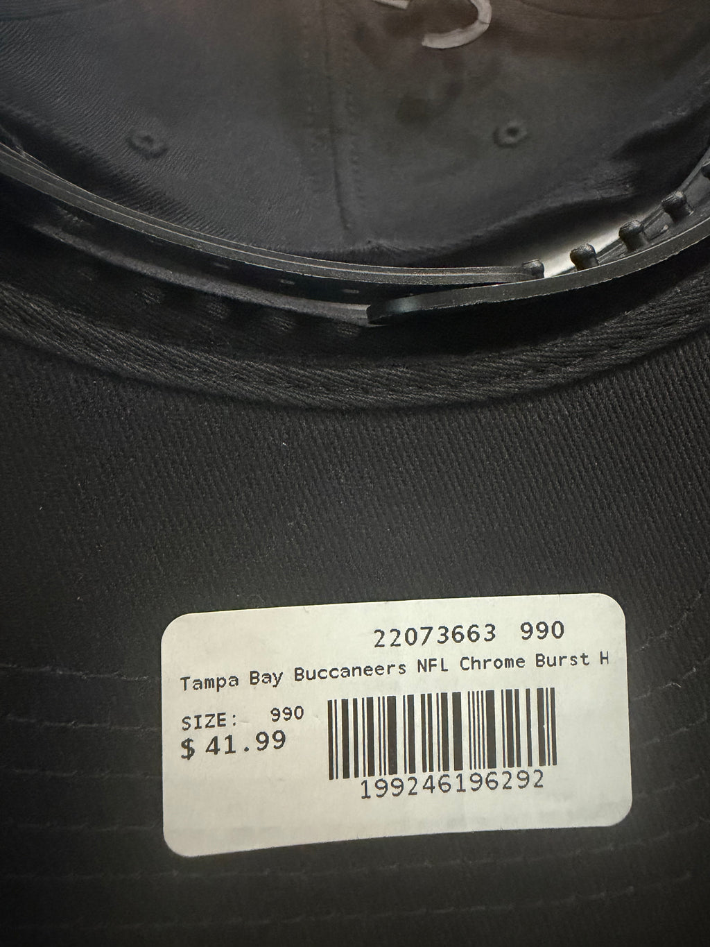 Tampa Bay Buccaneers 47' Hitch Chrome Burst Adjustable Hat