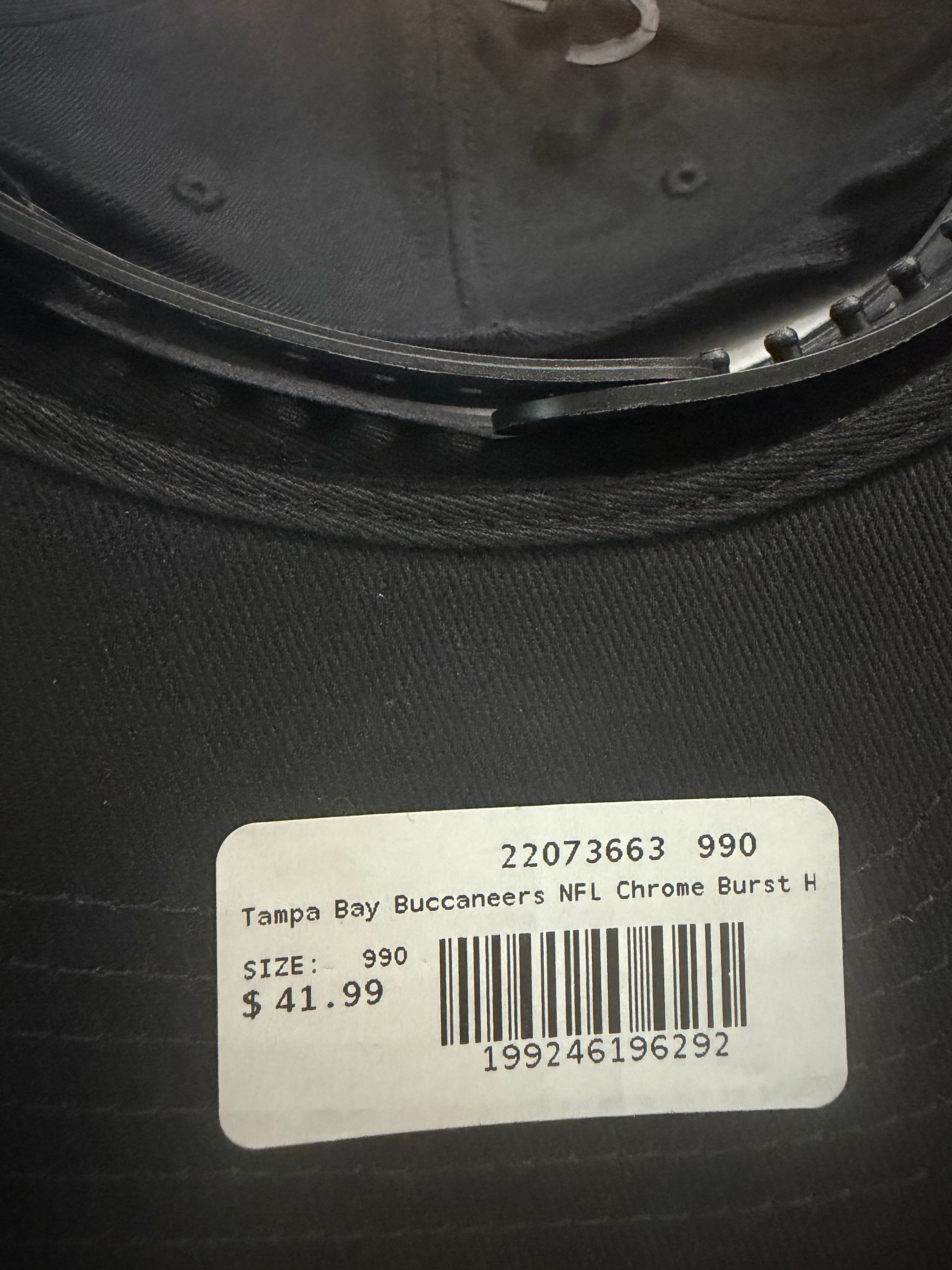 Tampa Bay Buccaneers 47' Hitch Chrome Burst Adjustable Hat