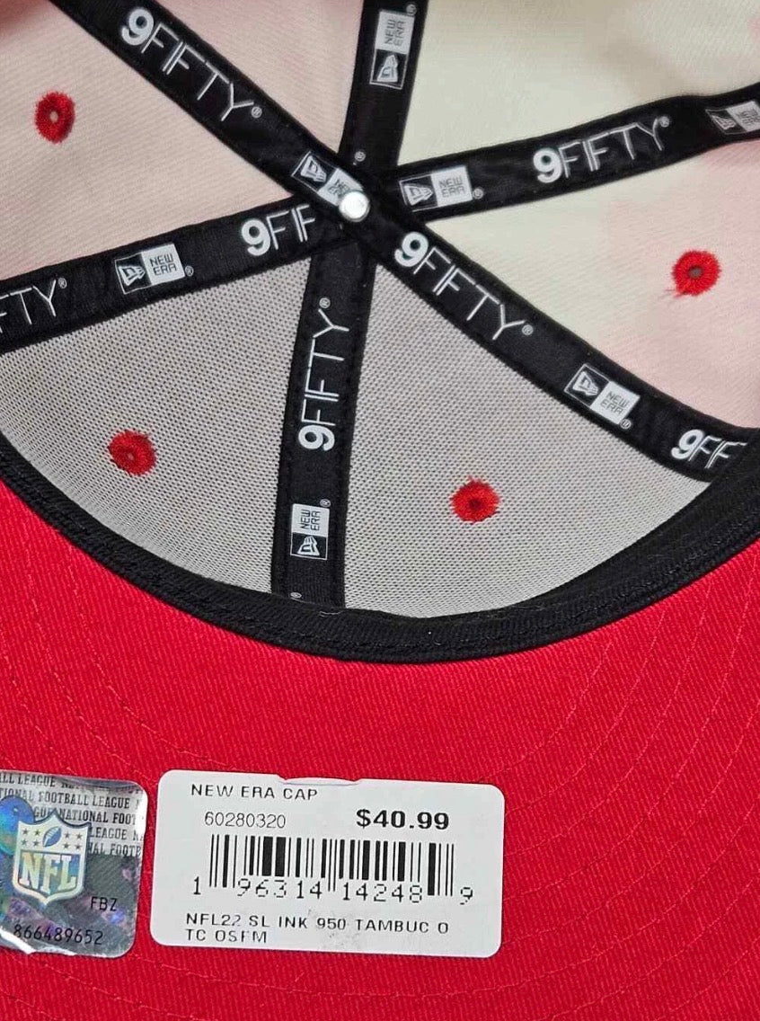 Tampa Bay Buccaneers New Era 9Fifty Ink Dye Snapback Hat