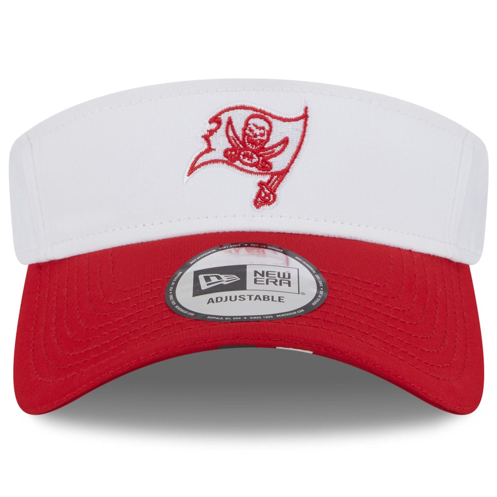 Tampa Bay Buccaneers New Era 2025 Training Camp Visor