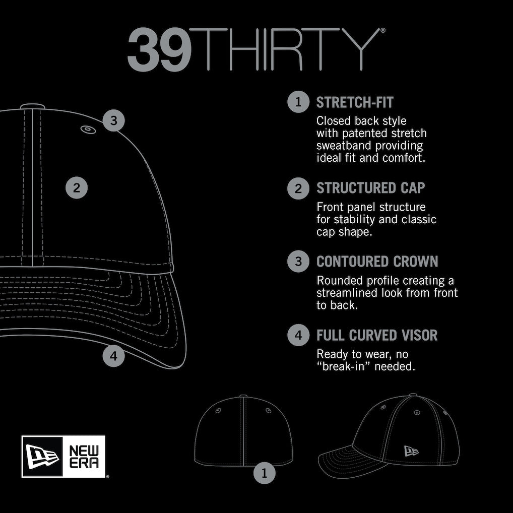 Tampa Bay Buccaneers New Era 39Thirty Flexfit 2024 Historic Sideline Hat