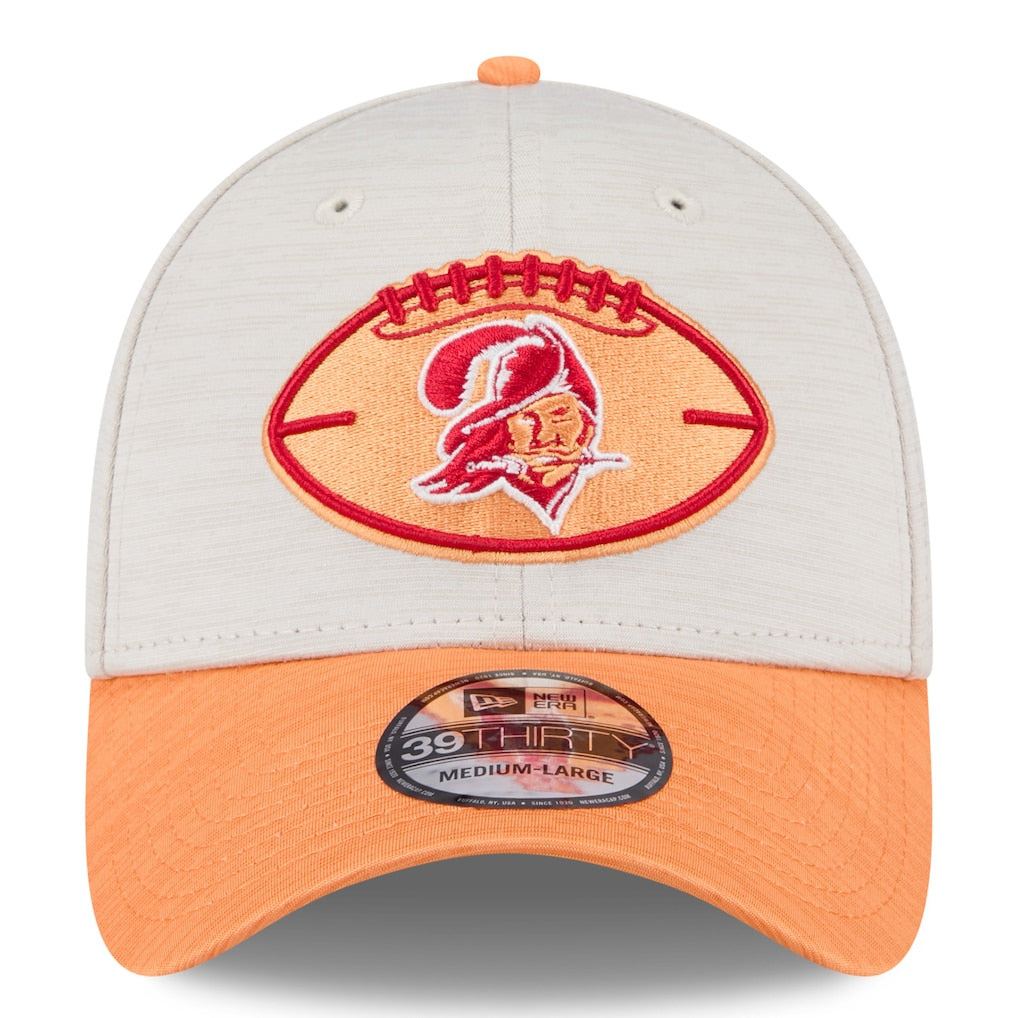 Tampa Bay Buccaneers New Era 39Thirty Flexfit 2024 Historic Sideline Hat