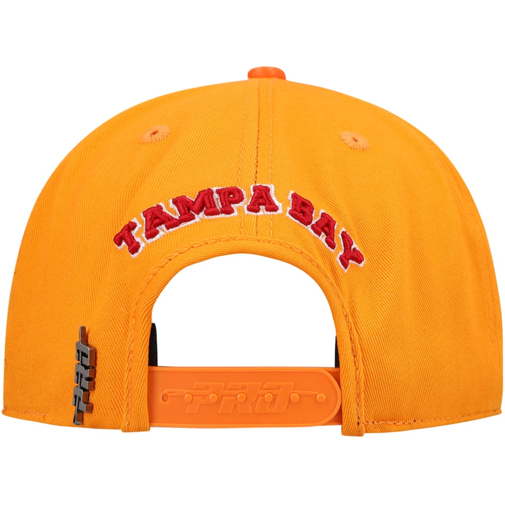 Tampa Bay Buccaneers Pro Standard Luxury Stacked Throwback Snapback Hat