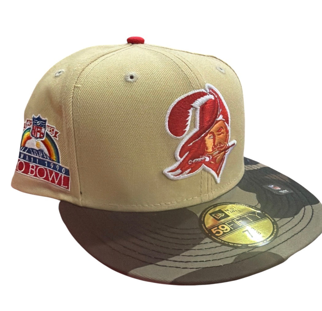 Tampa Bay Buccaneers New Era 59Fifty Kahki Camo Pro Bowl Fitted Hat