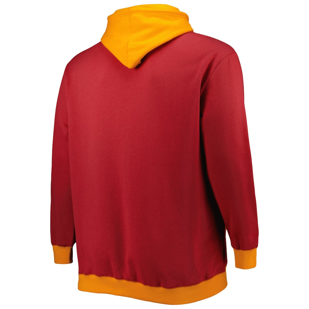 Tampa Bay Buccaneers Mitchell & Ness Big Face Pullover Hoodie