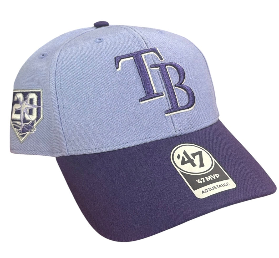 Tampa Bay Rays '47 MVP Adjustable Snapback Hat