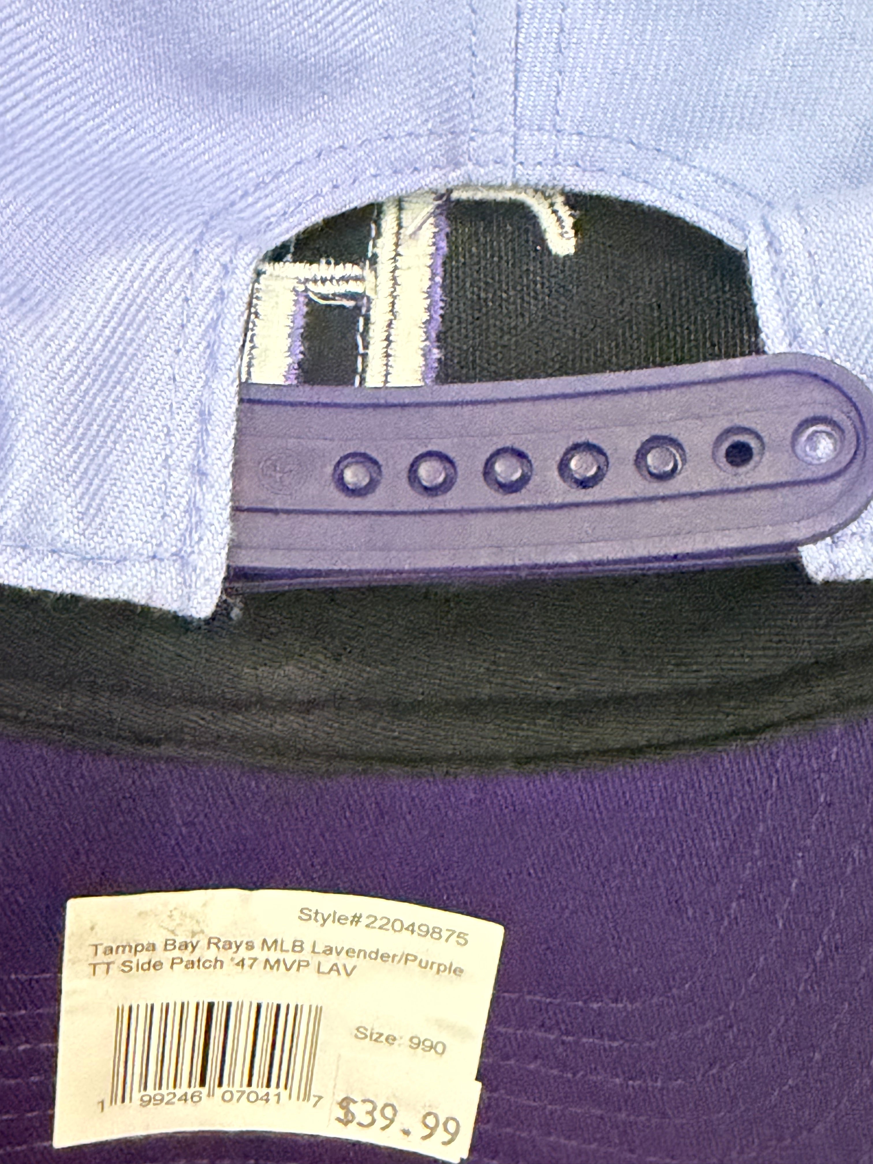 Tampa Bay Rays '47 MVP Adjustable Snapback Hat