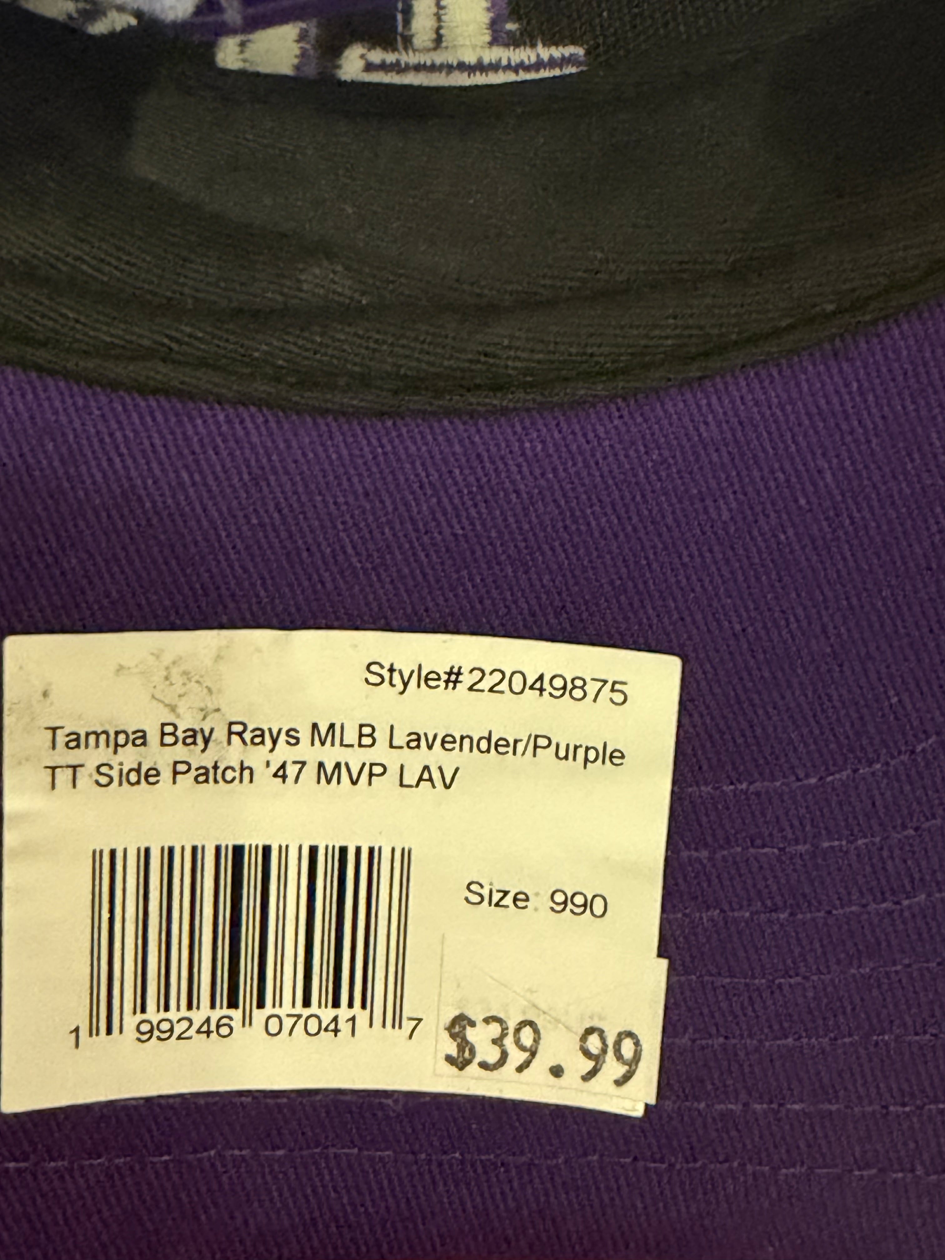 Tampa Bay Rays '47 MVP Adjustable Snapback Hat