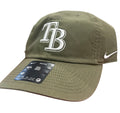 Tampa Bay Rays Nike Club Cap Olive Green Low Profile Adjustable Hat