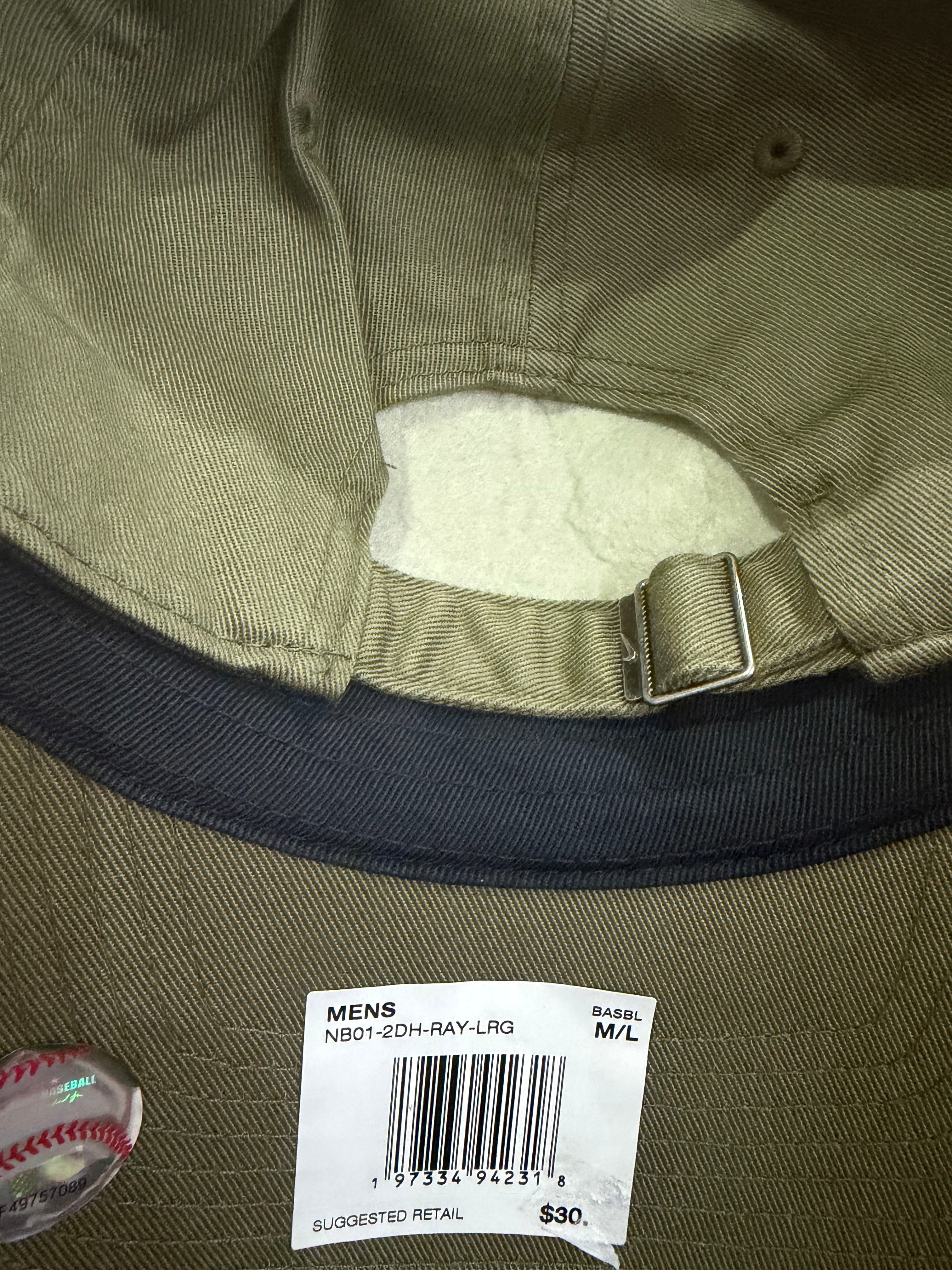 Tampa Bay Rays Nike Club Cap Olive Green Low Profile Adjustable Hat