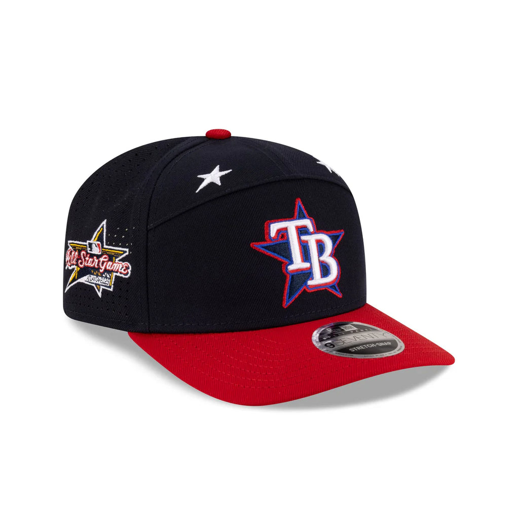 Tampa Bay Rays Split Panel New Era 9Seventy Stretch Snap 2025 All Star Game Hat