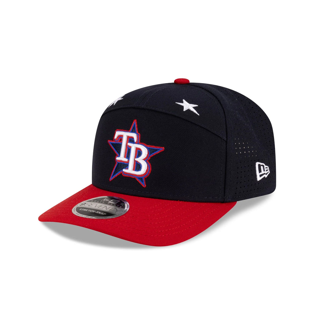 Tampa Bay Rays Split Panel New Era 9Seventy Stretch Snap 2025 All Star Game Hat