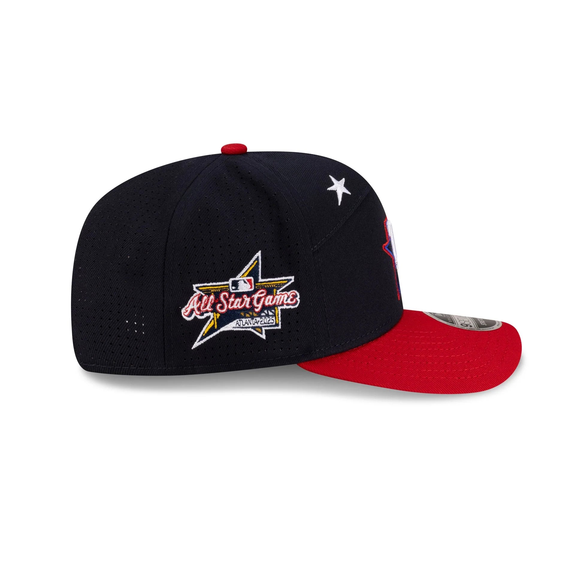 Tampa Bay Rays Split Panel New Era 9Seventy Stretch Snap 2025 All Star Game Hat