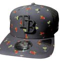 Tampa Bay Rays Day Drinkin' New Era 9Seventy Stretch Snap Black  Mesh Back Hat
