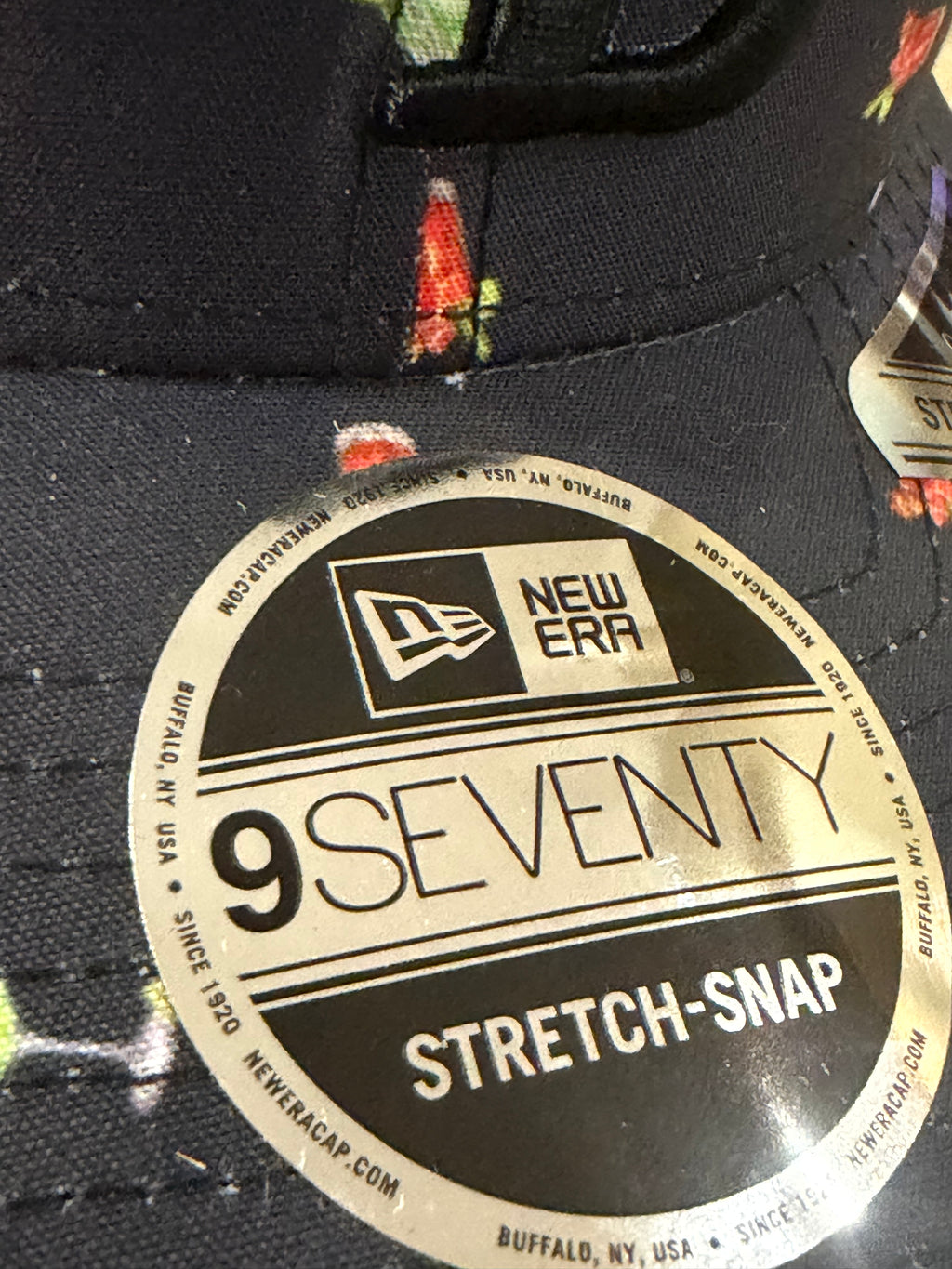 Tampa Bay Rays Day Drinkin' New Era 9Seventy Stretch Snap Black  Mesh Back Hat
