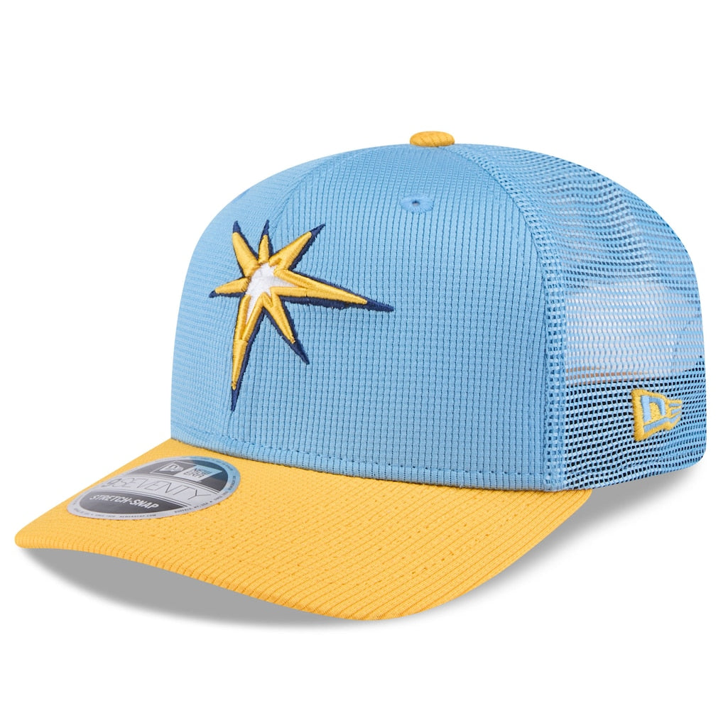 Tampa Bay Rays New Era 9Seventy Stretch Snap 2025 Spring Training Trucker Hat