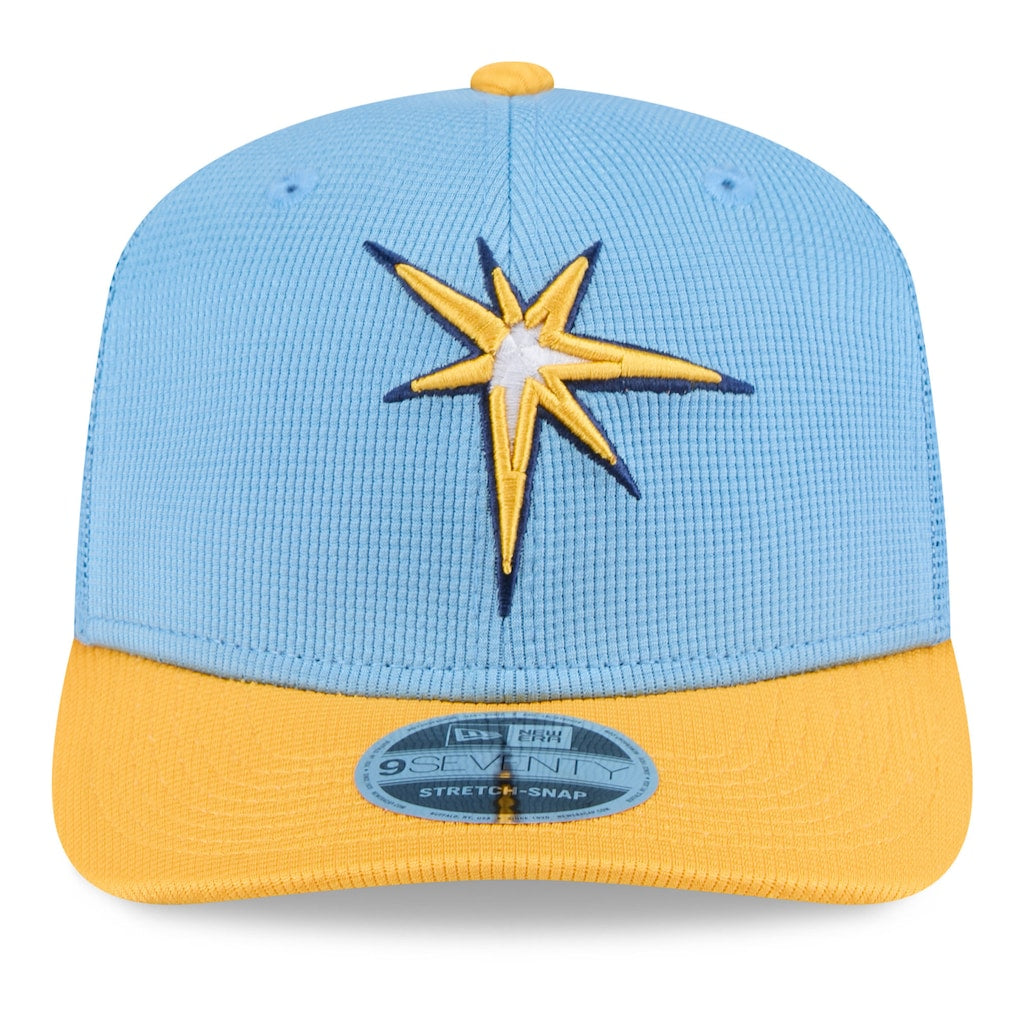 Tampa Bay Rays New Era 9Seventy Stretch Snap 2025 Spring Training Trucker Hat