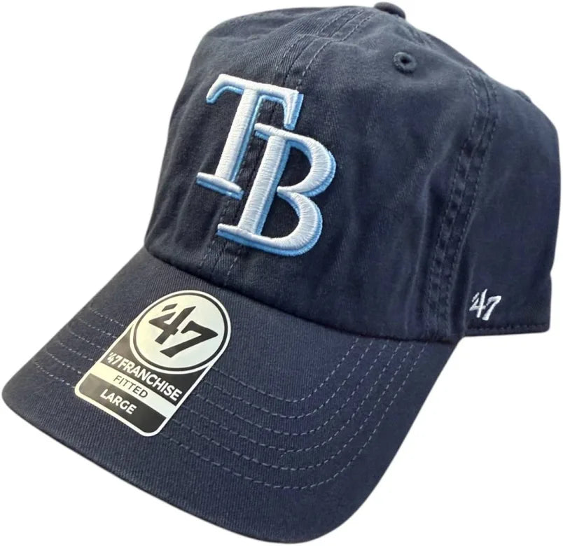 Tampa Bay Rays '47 Franchise Fitted Dad Hat Low Profile