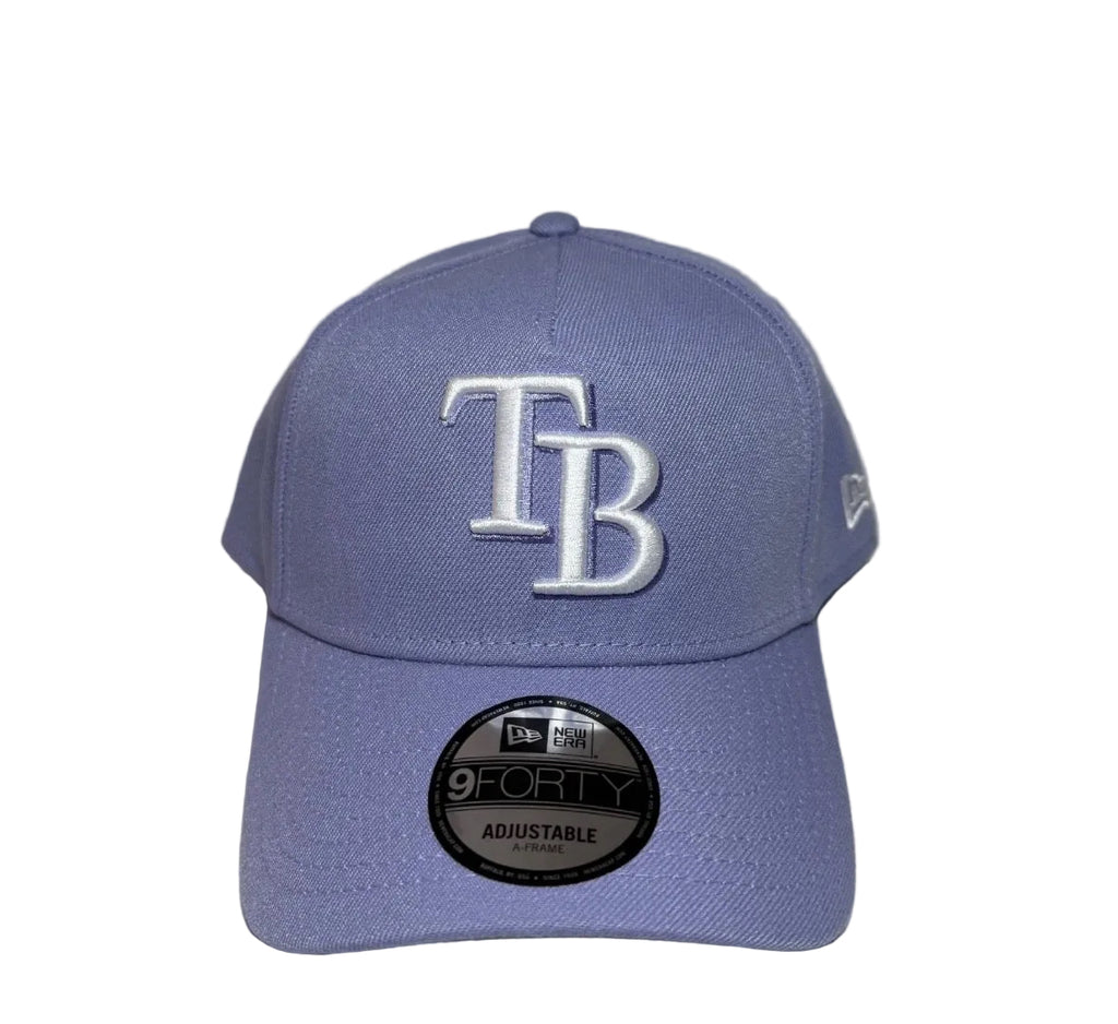 Tampa Bay Rays New Era 9Forty A-Frame Lavender Classic Snapback Hat