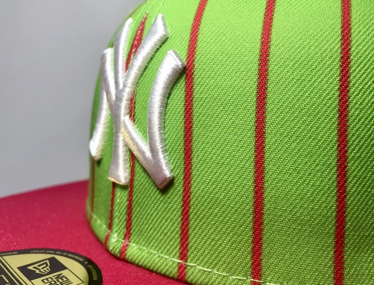 New York Yankees New Era 59Fifty Big League Chew Watermelon Fitted Hat