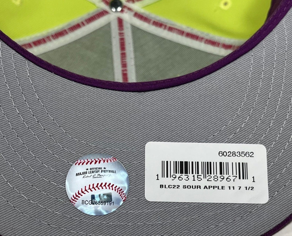 New York Yankees  New Era 59Fifty Sour Grape Big League Chew Fitted Hat