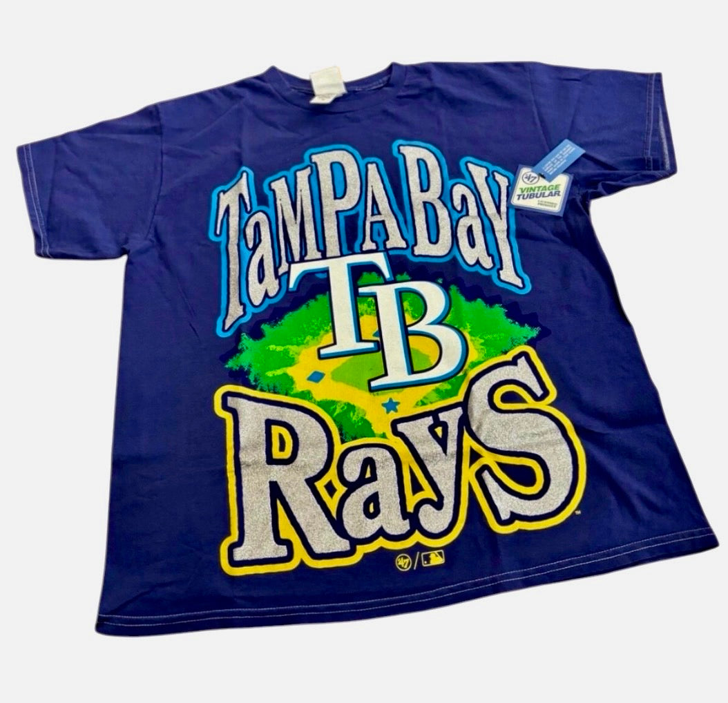 Tampa Bay Rays '47 Brand Tubular Retro Vintage Style T-Shirt
