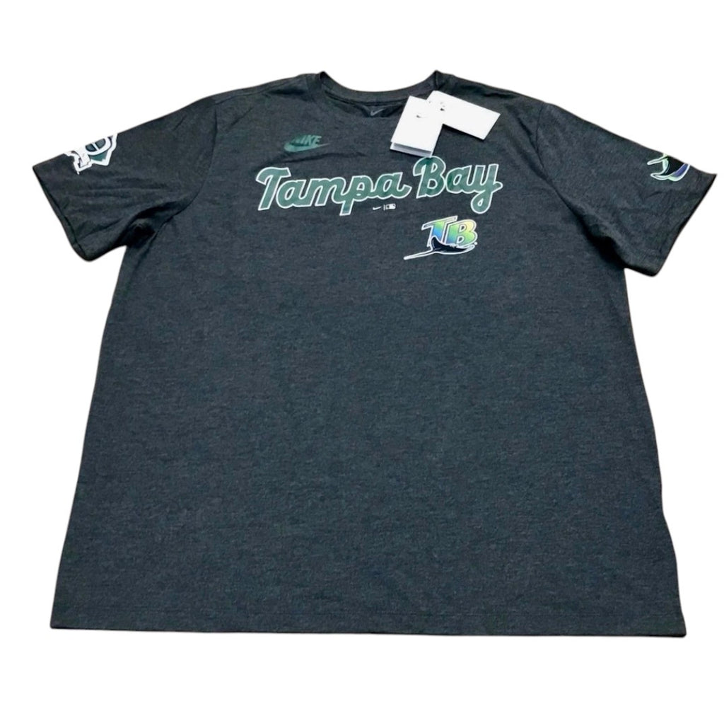 Tampa Bay Rays Nike Throwback 10 Seasons Mens T-shirt