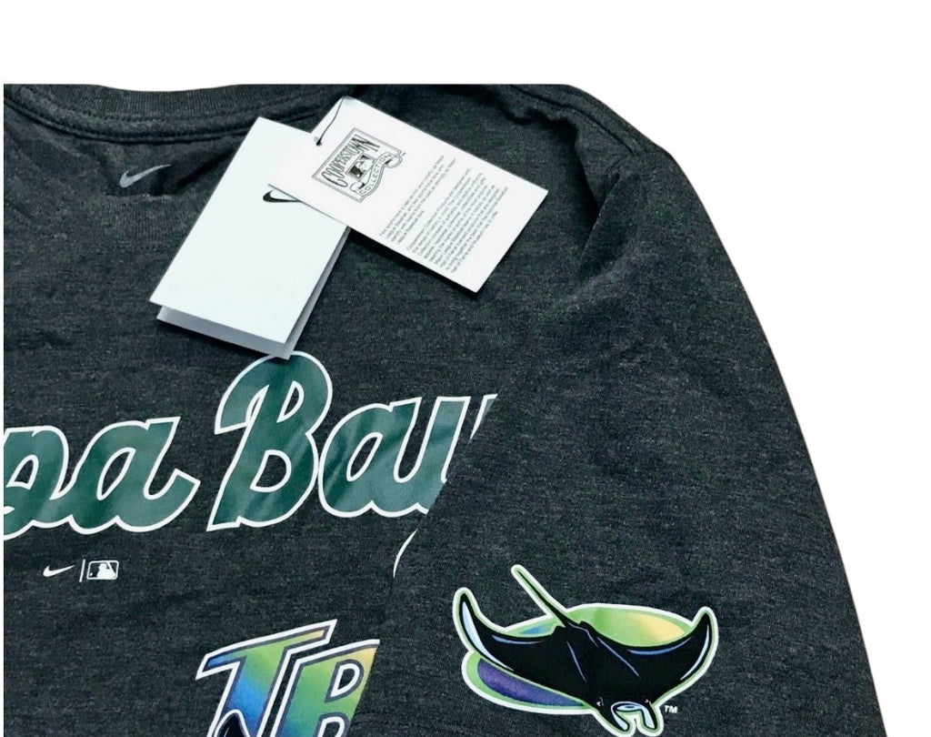 Tampa Bay Rays Nike Throwback 10 Seasons Mens T-shirt