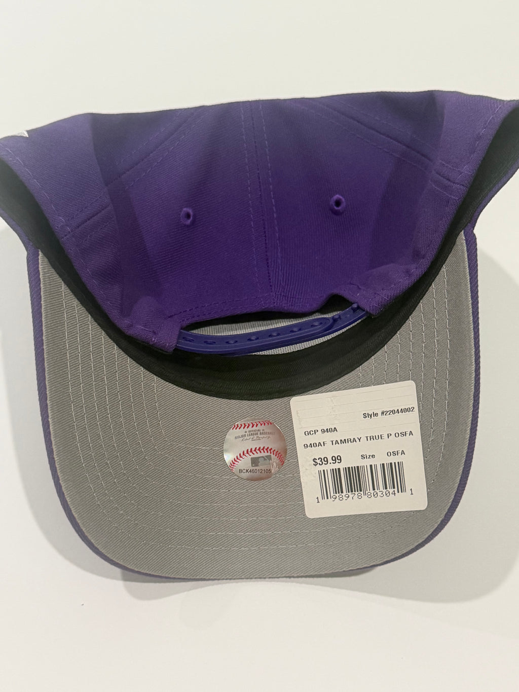 Tampa Bay Rays New Era 9Forty A-Frame Custom Crystal Snapback Hat