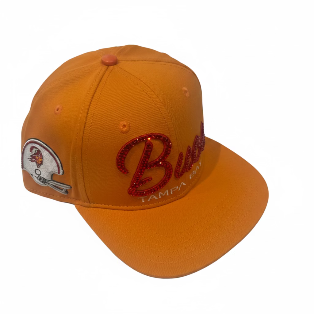 Tampa Bay Buccaneers Custom Crystal Throwback Pro Standard Snapback Hat