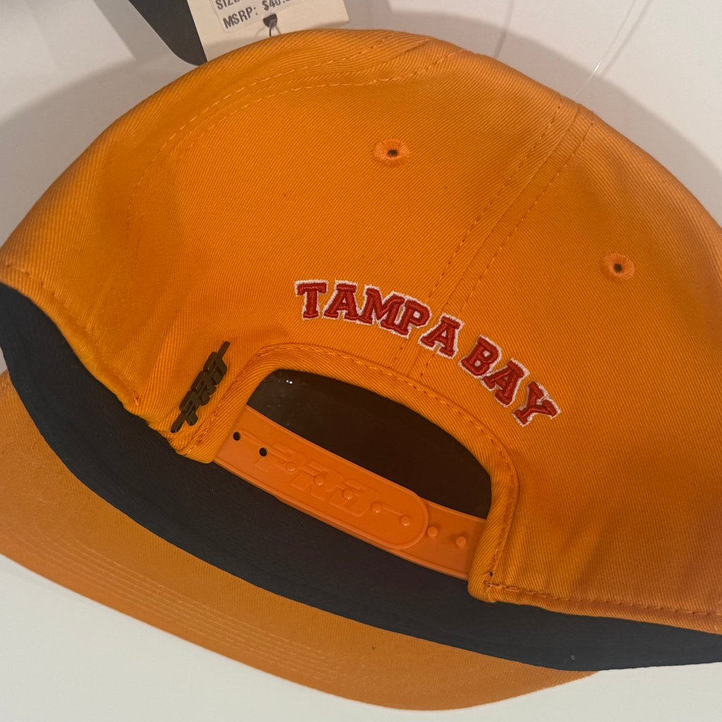 Tampa Bay Buccaneers Custom Crystal Throwback Pro Standard Snapback Hat