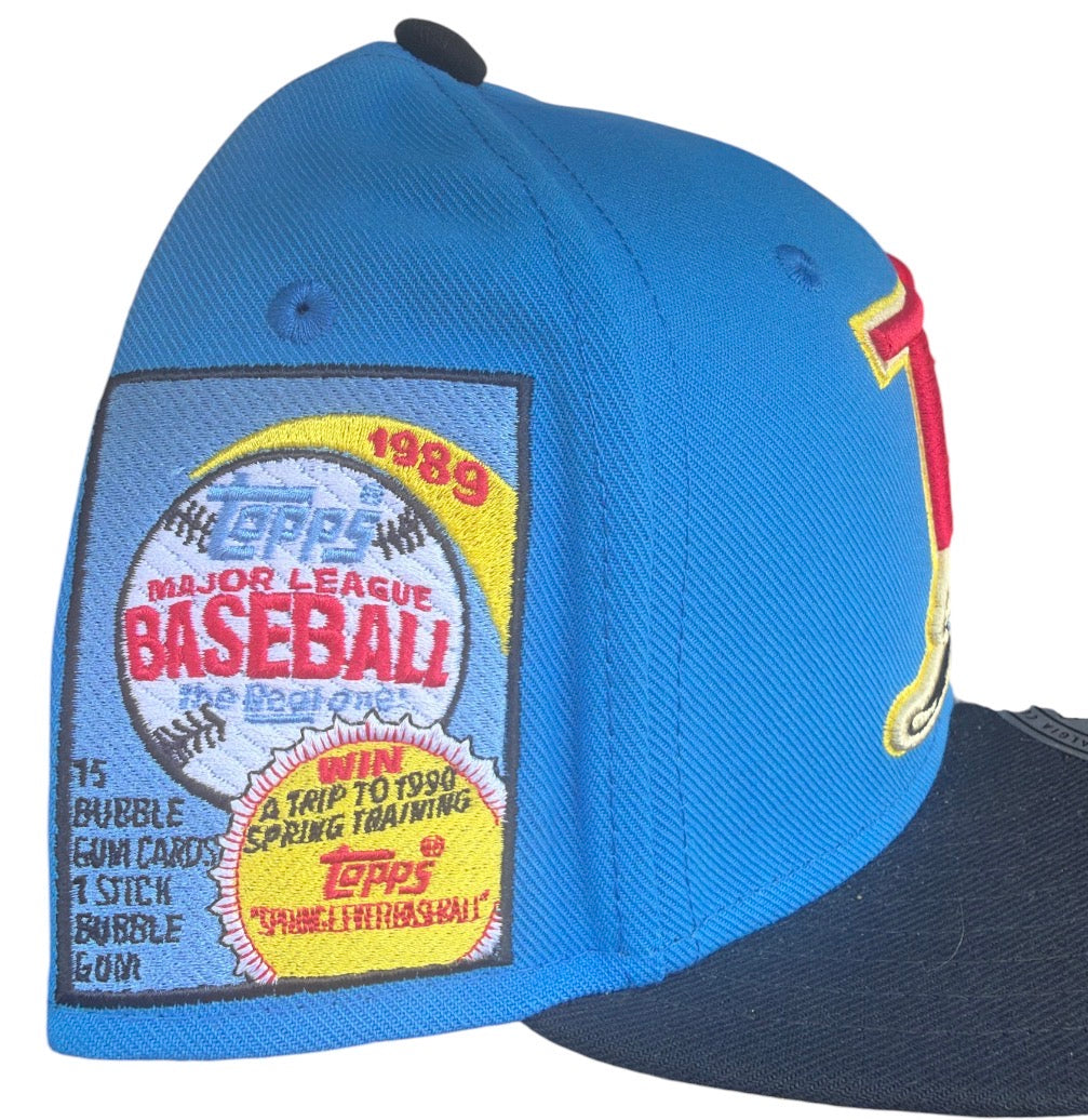 Tampa Bay Rays Mitchell & Ness x Topps Fitted Hat 1989