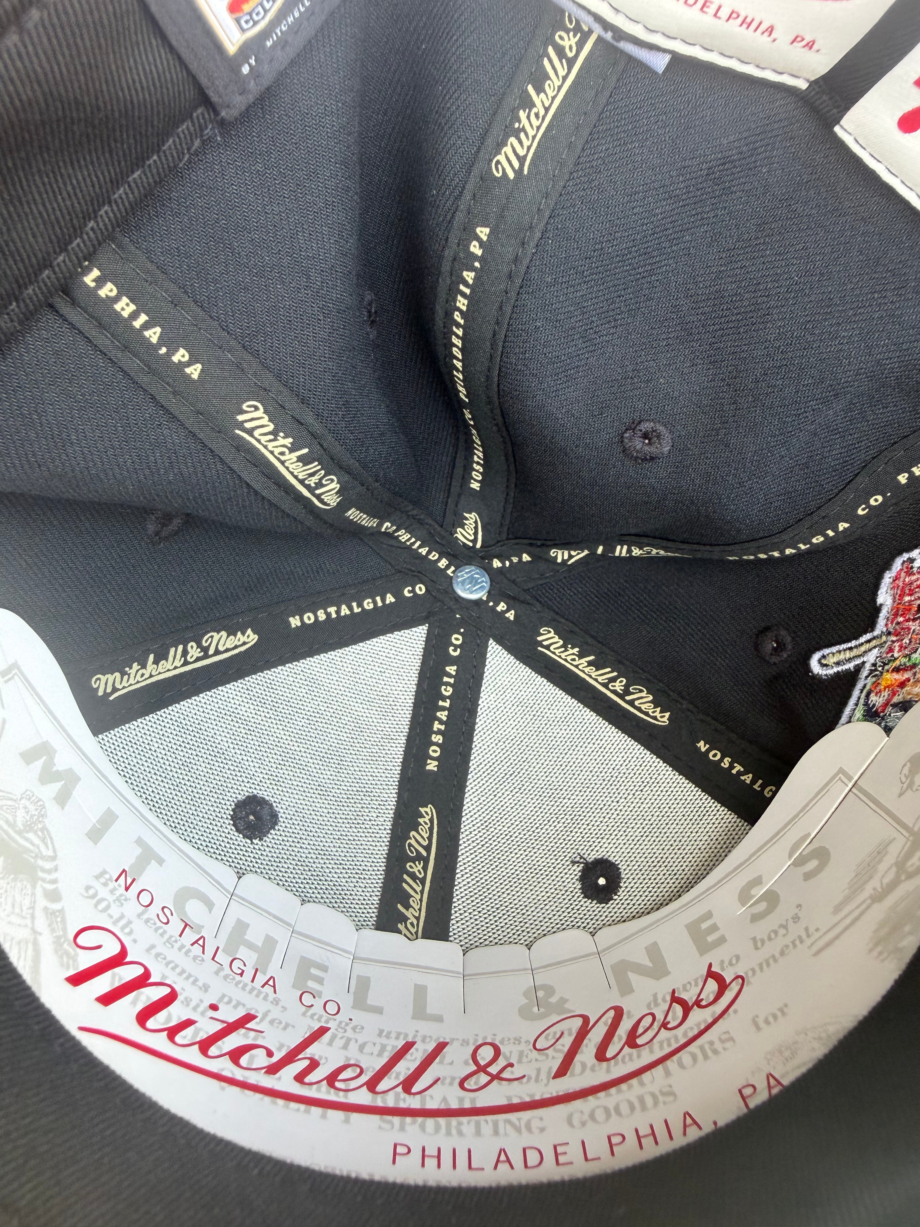 Tampa Bay Rays Mitchell & Ness x Topps Baseball 50Yr Fitted Hat