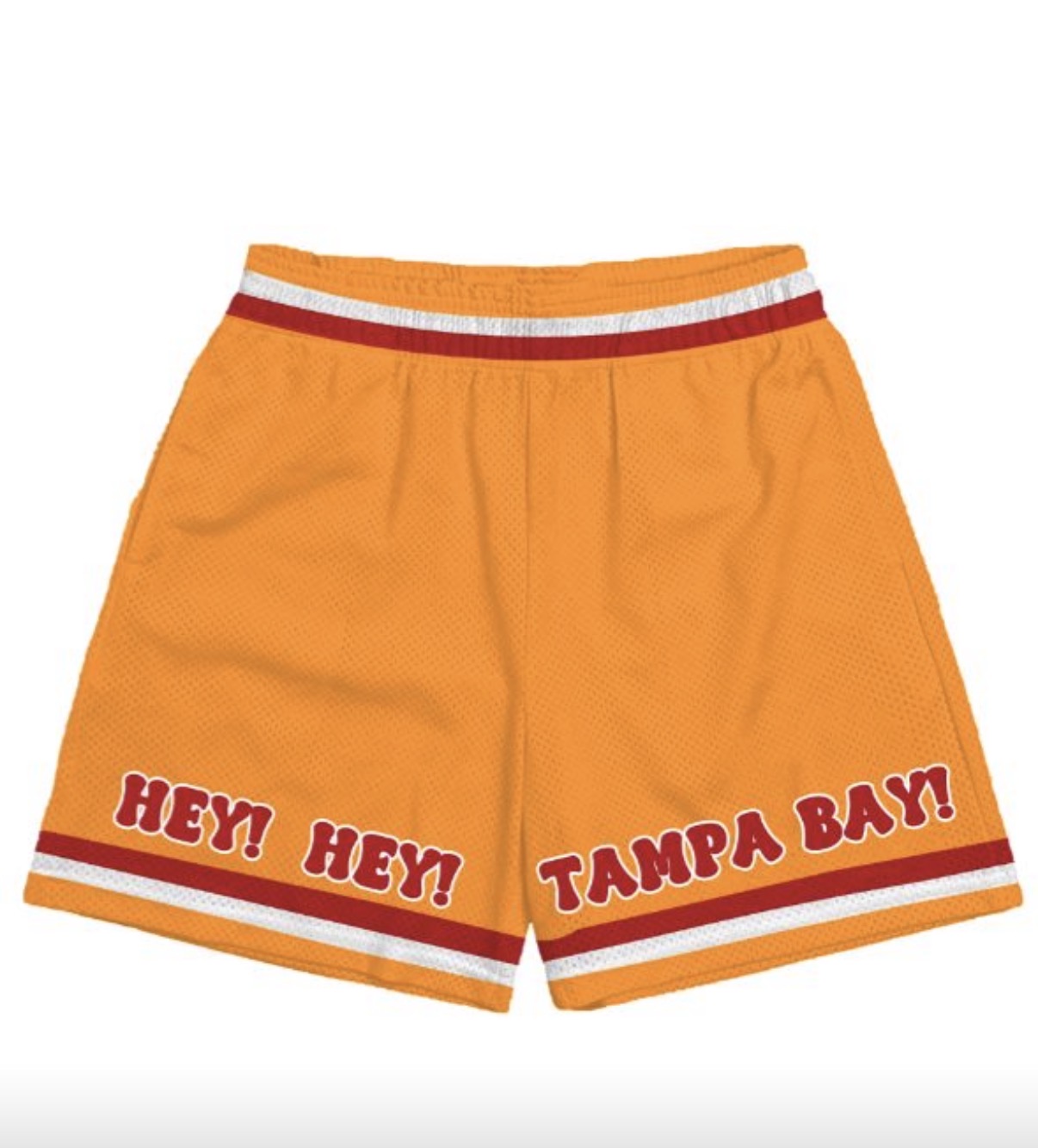 Tampa Bay Creamsicle Game Day Gear Retro Styled Mens Mesh Shorts