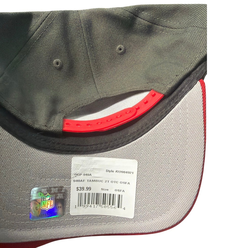 Tampa Bay Buccaneers New Era 9Forty A-Frame SBXXXVII  Snapback Hat