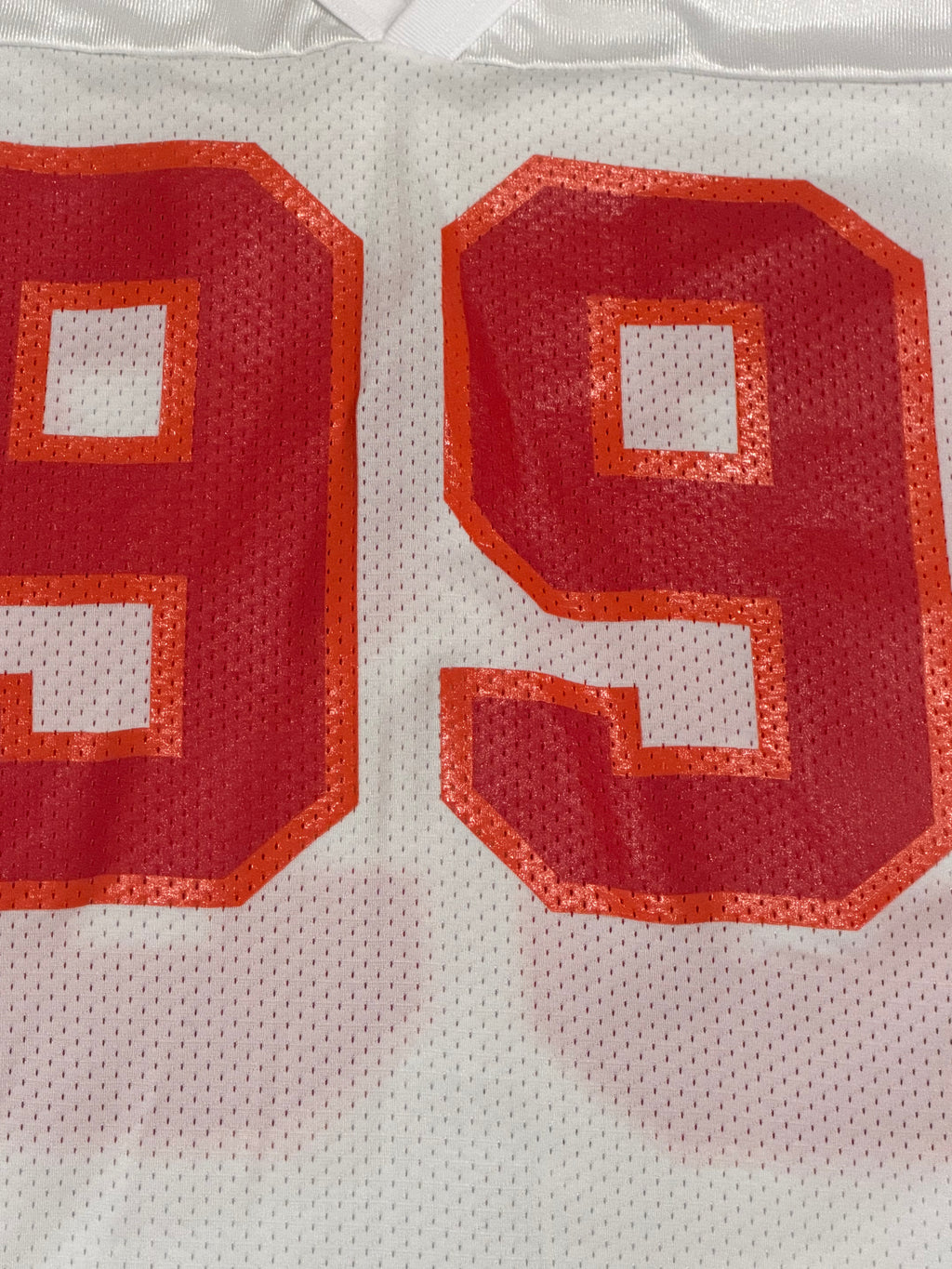 Authentic Tampa Bay Buccaneers Wilson Creamsicle Vintage Mesh Jersey