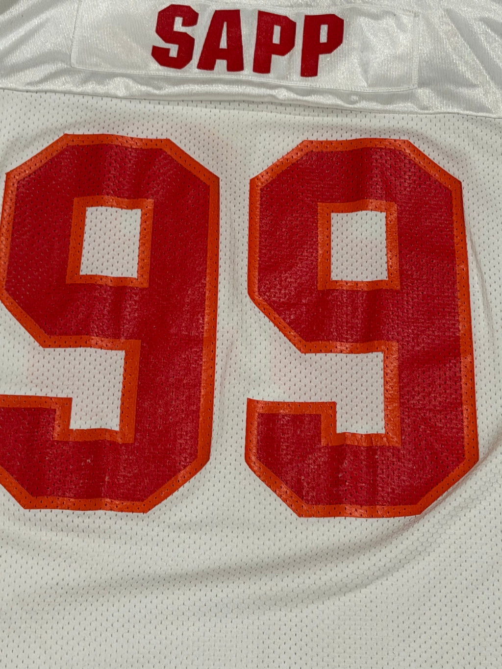 Authentic Tampa Bay Buccaneers Wilson Creamsicle Vintage Mesh Jersey